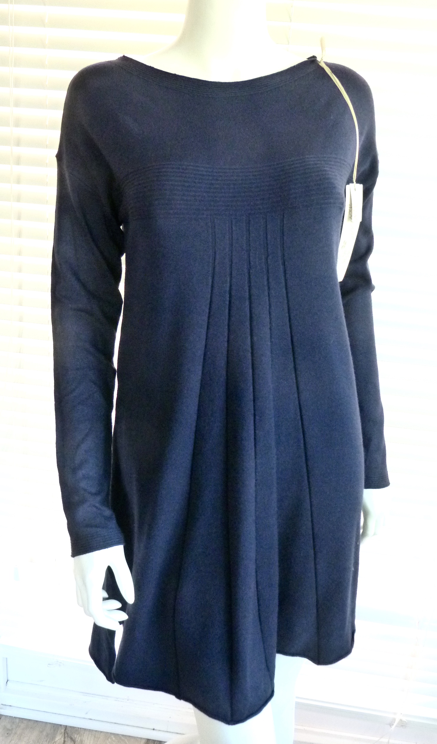 knitted tunic dress